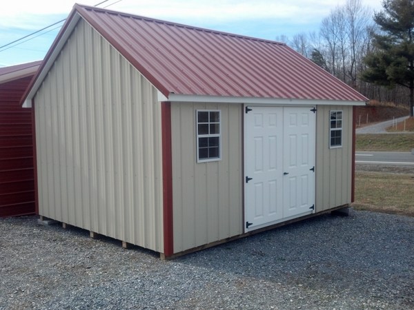 in-stock metal sheds - good's garden sheds - rustburg, va